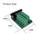 thumbnail image 4 of 10PCS DB9 Solderless Connector, RS232 D-SUB Serial to 2 Row 9-Pin Port Terminal Adapter Breakout Board with Nuts, 4 of 5