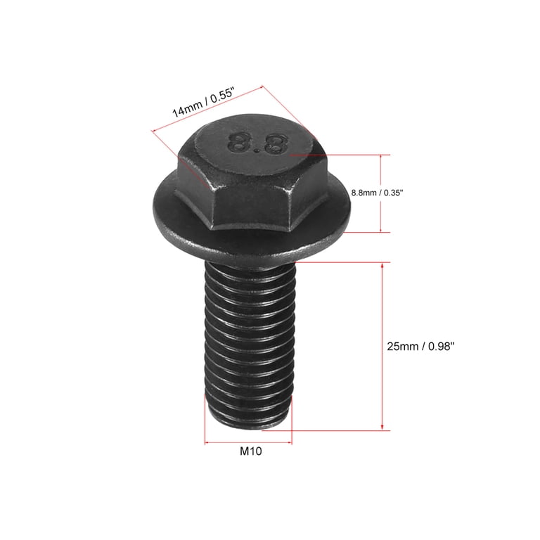 M5 M6 M8 M10 Left Hand Thread Socket Cap Screws – Black 12.9 Alloy Steel, Hex Head Bolts