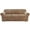 Brown, variant on CJC 2-Piece Sofa Couch Covers, Velvet Armchair Slipcover for Separate Cushion Couch, Stretch Furniture Protector for Pets Kids, 9 Colors