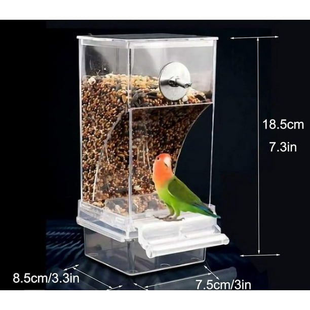 Automatic Bird Feeder,No Mess Bird Feeder,Bird Cage Feeder Bird Cage