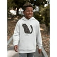 thumbnail image 2 of Happy Halloween Spookitty Hoodie Juniors -Image by Shutterstock,  Small, 2 of 4