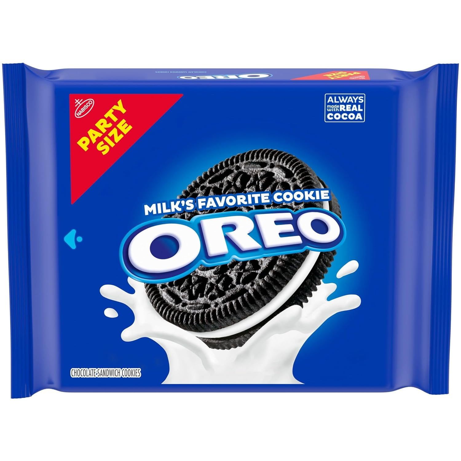 ( 2 Pack ) Oreo Sandwich Cookies, Chocolate, Party Size 24.16 Oz