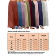 thumbnail image 2 of Frontwalk Summer Pants for Women Cotton Linen Palazzo Pants Boho Loose Wide Leg Trouser Solid Color Beach Loungewear, 2 of 3