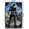 thumbnail image 3 of Halo Infinite - Key Art Wall Poster, 22.375" x 34", Framed, 3 of 3