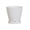 White, variant on Eolstice Geometric Ribbed Planter Pot, Plastic with Drainage Tray, Modern Faceted, Indoor Flower Pot, Succulents Houseplants, Home Decor
