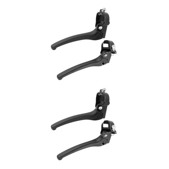 Minnieouse Palancas de freno universales para sillas de ruedas Accesorios fiables y prácticos para sillas de ruedas manuales tipo 4 tipo 4 2Conjunto