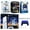 Cobalt Blue, variant on Sony PlayStation 5 Slim Digital Astro Bot Bundle with Extra Gray Camo Controller, Pro Gamer Starter Kit, MightySkins Code and 2 Year Extended Warranty
