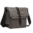 thumbnail image 2 of Bolso de hombro Monstrate Gran capacidad Camping Crossbody Pack múltiples bolsillos gris pequeño, 2 of 6