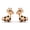 Bronze, variant on 925 Sterling Silver Cute Animal Small Giraffe Women Stud Mother's Day Gift Earrings