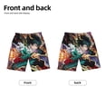 thumbnail image 2 of My Hero Academia Swim Trunk, Beach Board Shorts For Boys Girls, Quick Dry Swimsuit With Mesh Linning, Swimming Trunks For Kids Teens, 2 of 9