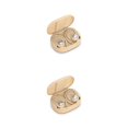 thumbnail image 2 of Sidaley 1 par de auriculares inalámbricos compatibles con Bluetooth V5.0, auriculares recargables con sonido 3D para música, auriculares portátiles Color de piel 2piezas, 2 of 5
