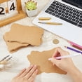 thumbnail image 3 of 50Pcs DIY Paper Blank Greeting Cards Rectangle Tan 150~153x100~102x0.2mm, 3 of 7