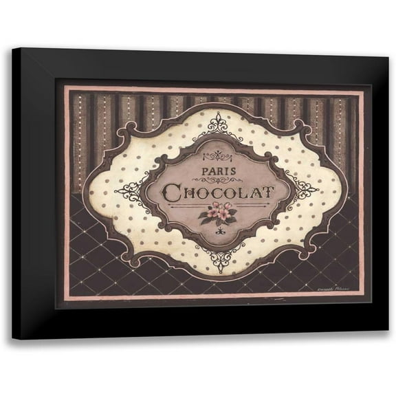 Poloson, Kimberly 14x12 Black Modern Framed Museum Art Print Titled - Chocolat