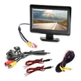 thumbnail image 3 of Pantalla del monitor del automóvil Monitor del tablero de la cámara de marcha atrás de 4,3 pulgadas (con cámara de 12 LED) Likrtyny  Accesorios para autos y motos, 3 of 8
