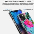 thumbnail image 3 of Water Flower Case for iPhone 13 Mini,Aesthetic Colourful Floral Plant Case for Men Women,Unique Soft TPU Bumper Case Cover, 3 of 5