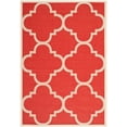 thumbnail image 2 of Safavieh Courtyard Red Indoor Outdoor Rug, 4' x 5'7', Machine Made, Polypropylene, 2 of 5