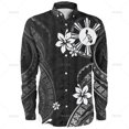 thumbnail image 1 of Camisas de manga larga con estampado 3D vintage de tamaño pequeño con el lema "Orgulloso de ser filipino" para hombre, blusas y camisas gráficas con patrones étnicos filipinos, 1 of 6