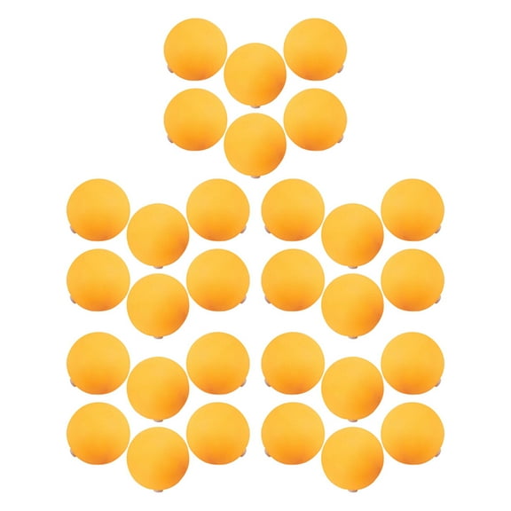 FRCOLOR 30 Pcs Table Tennis Trainer Table Tennis Training Balls 4.00X4.00X4.00CM Orange