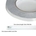 thumbnail image 2 of Toystoory Cinta autoadhesiva para azulejos, resistente al agua, para oficina, baño, cocina, suelo, grietas, línea de costura, rollo de sellador, tira de Decoración del hogar Plata, espesar 1 cm Toystoory HA064303-11, 2 of 6