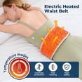 thumbnail image 3 of Decompression Back Support Belt for Lower Back Pain Relief, Spinal Air Traction Belt for Man&Woman Lumbar Pain Relief, Inflatable Belt One Size Fits 29-49 inches Waist Gray, 3 of 5