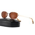 thumbnail image 3 of Polarized Sunglasses for Women, Oval Frame UV400 Protection, Lightweight TR90 Metal Fashion Sunglasses, Stylish Eyewear for Daily Wear, 3 of 9