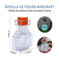 thumbnail image 5 of Botella Decorativa Minecraft Con Luz Nocturna Led Decolorada Malubero, Multicolor, 5 of 5