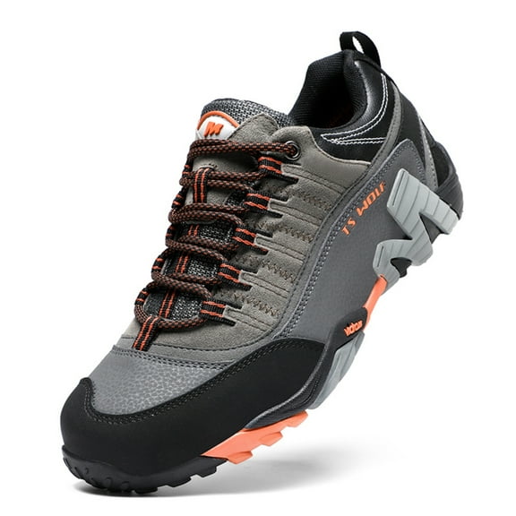 SKIUHS Men's Lightweight Hiking Shoes - Breathable Mesh, Non-Slip Rubber Sole for Outdoor Adventures
