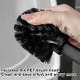 thumbnail image 6 of Nrmrqz Toilet Brush with Storage Caddy - Compact Designment for Easy Storage, Includes Replacement Brush Heads, 6 of 6
