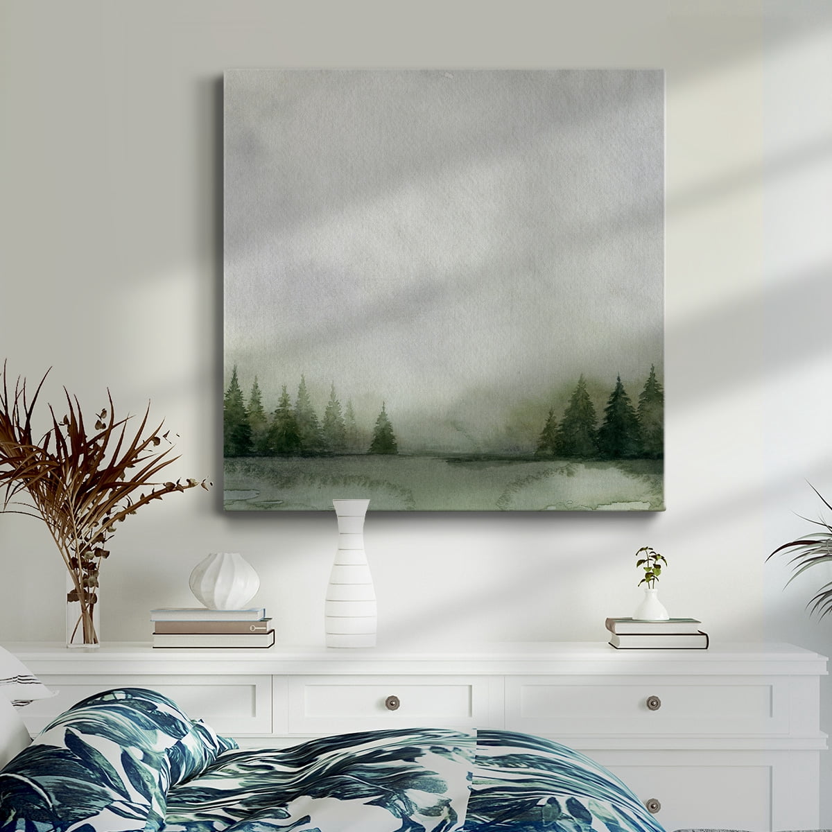 Wexford Home Timberline I-Premium Gallery Wrapped Canvas, 40" x 40" - Ready to Hang