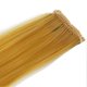 thumbnail image 2 of 5pcs Colored Hair Clip Cosplay Party Hair Extension Straight Hair Clip Highlights for WomenGold, 2 of 4