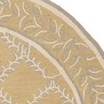 thumbnail image 2 of Safavieh Chelsea Yellow Transitional Rug - Round 4', 2 of 2