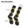 thumbnail image 5 of Fotbe print Women's Men's Novelty Crew Socks Cotton Socks Knee High Socks for Walking,Running,Nurses,Pregnancy, 5 of 9