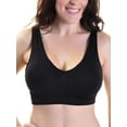 thumbnail image 2 of Angelina Women's Wire-Free Seamless Classic U-Back Bralettes (6-Pack), 2 of 3