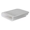 thumbnail image 1 of GUOOL Egg Storage Box Case Dispenser Rack Kitchen Auto Scrolling Design for Pantry Freezer Fridge Cupboard Kitchen Cabinets Countertop Camping and Picnic , Gray, 1 of 8