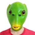 thumbnail image 4 of Máscara de cabeza de pez verde para adultos Unisex, tocados, juguetes de disfraz de Alien divertidos esmaltados Likrtyny 4ff8fm0ck2fr9hy8, 4 of 9