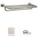 thumbnail image 2 of Rohl Rot10 Arcana 23-1/2" Brass Towel Rack - Nickel, 2 of 2