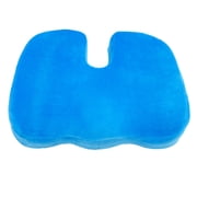 Bookishbunny Temperature Proof Memory Foam Coccyx Seat Cushion Support Pillow Sciatica & Pain Relief Car Office Chair