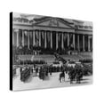 thumbnail image 1 of Canvas Print: Crowd At Inauguration Of Theodore Roosevelt, With Naval Cadets In, 1 of 3