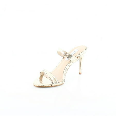 

Steve Madden Rosalina Women s Heels Gold Leather Size 9.5 M