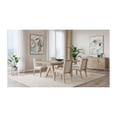 thumbnail image 4 of Crafters and Weavers Linwood Ash Wood Extension Table in Ginger/Brown, 4 of 4