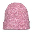 thumbnail image 7 of Xecao Glitter Print Beanie Knitted Hat for Men Women, Winter Fashion Knit Cuffed Caps Unisex, 7 of 7
