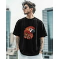thumbnail image 3 of Men's T-Shirt Parrot Bird Embroidery Style Short Sleeve Casual Tee Classic Crew Neck T-Shirt for Men, L, 3 of 7
