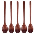 thumbnail image 2 of Wooden Spoon,5PCS Wooden Spoon with Rice Scoop Home Supplies Class Leading Features, 2 of 14