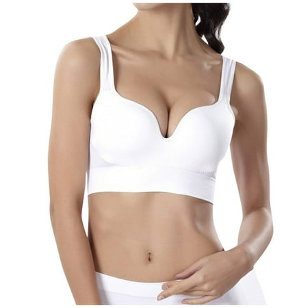 

Bras for Women Yoga Comfort Stretchy Ring-free Sports Bra Seamless Underwear Push Up Lingerie for Women