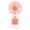 Orange, variant on USB-Powered Handheld Fan | Portable Mini Foldable USB Desk Fan | Ultra-Quiet Rechargeable Personal Fan for Office Travel (3.15x2.36x5.91 in Green)​