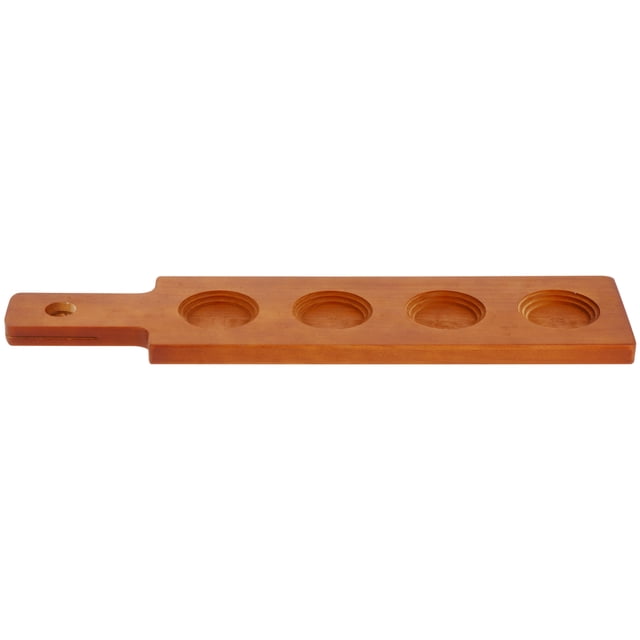 Soporte de madera para vasos, 4 agujeros, posavasos, creativo, para bebidas, bar