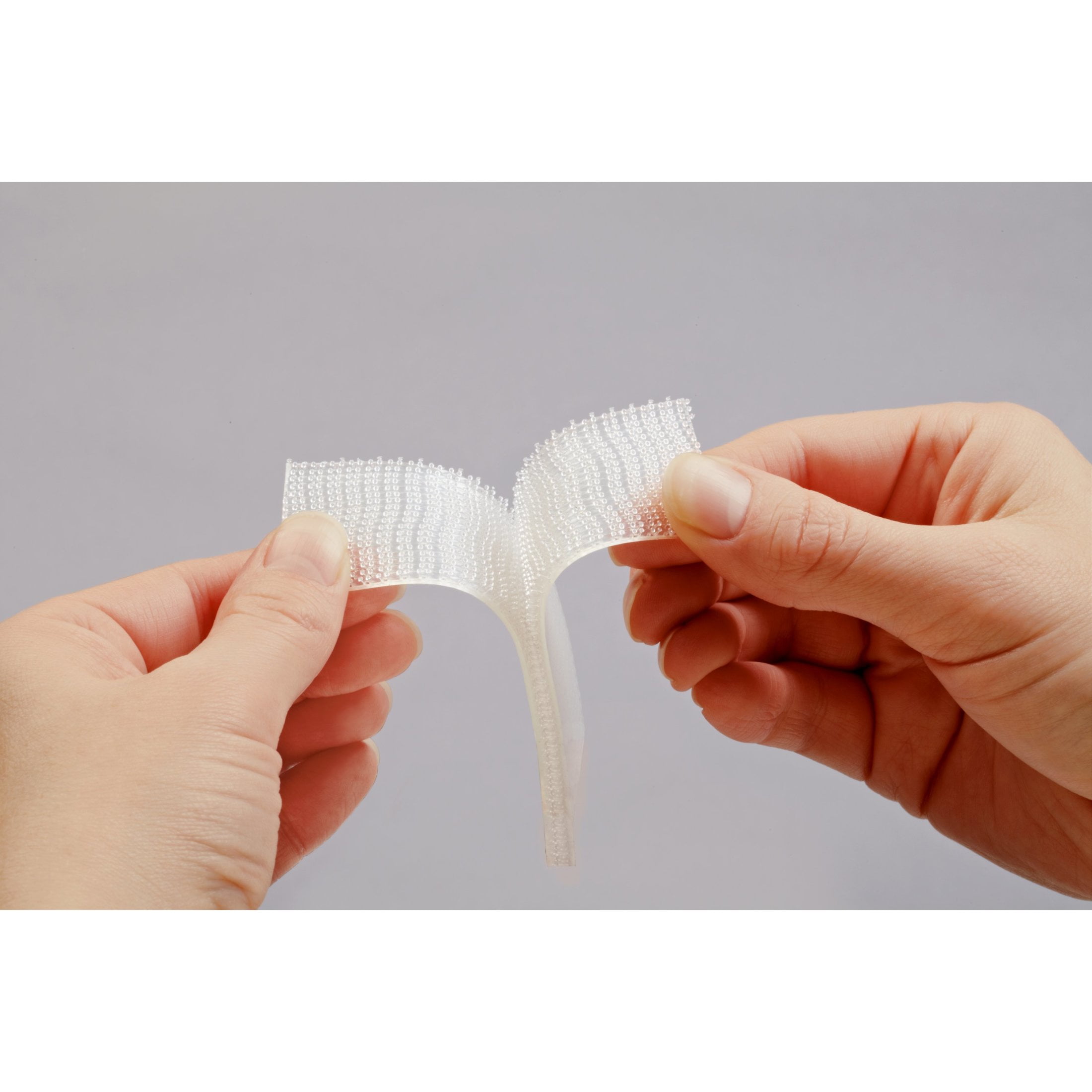 (2 pack) Scotch Extreme Fasteners, Clear, Plastic, 1 in x 1 in, 12 Count, RFD7020, Holds 10 lbs