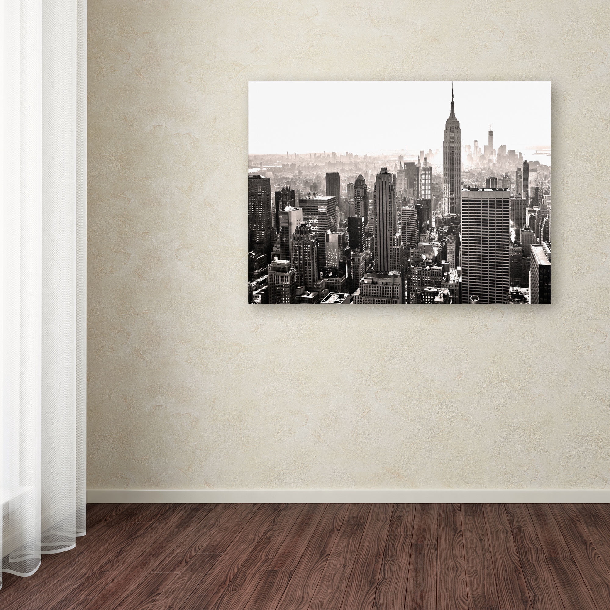 Trademark Fine Art "Manhattan" Canvas Art by CATeyes