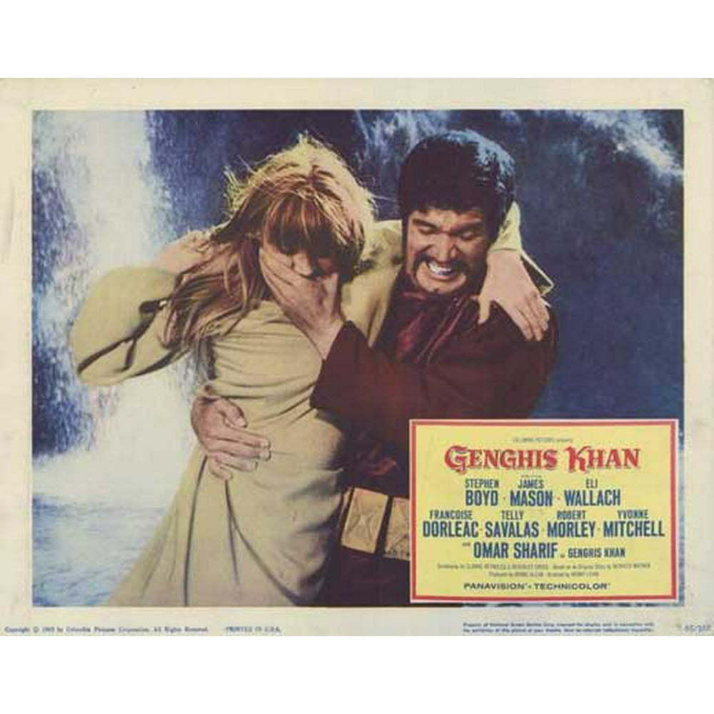 Genghis Khan - movie POSTER (Style D) (11" x 14") (1965) - Walmart.com