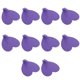 thumbnail image 5 of 10 ganchos autoadhesivos sin rastro, ganchos de corazón coloridos, gancho de hierro, 5 of 7